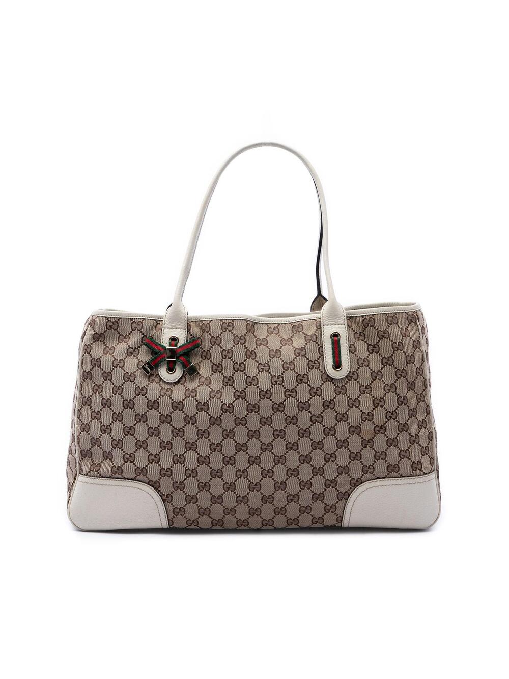 Gucci Gg Canvas Web Princy Tote Pre- #348032G56B